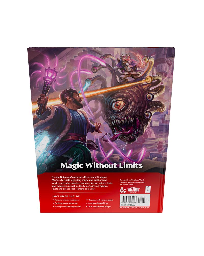 D&D  Arcana Unleashed Hardcover (Preorder)