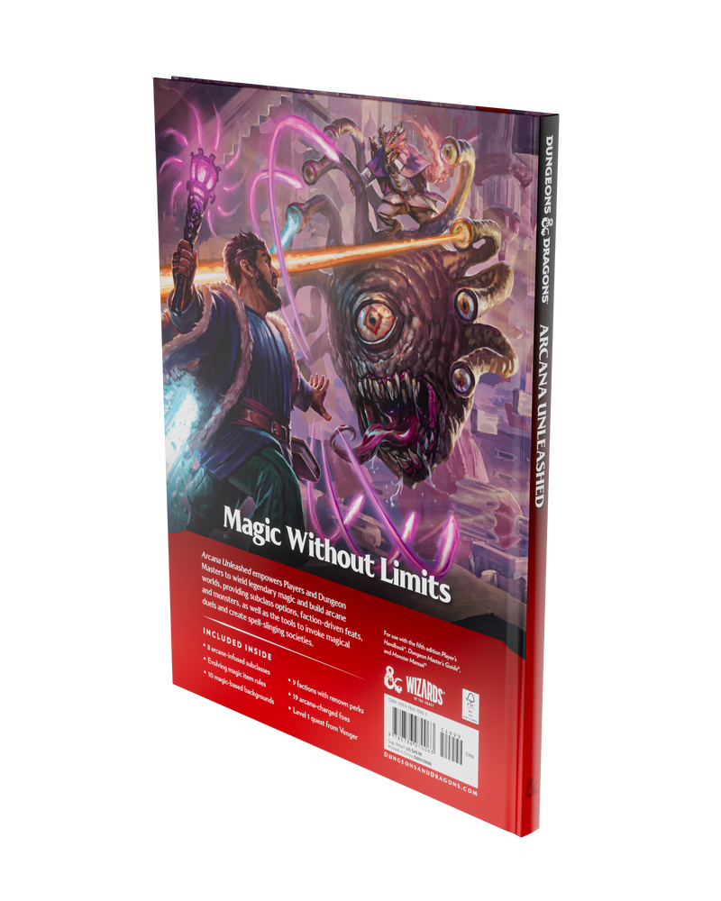 D&D  Arcana Unleashed Hardcover (Preorder)