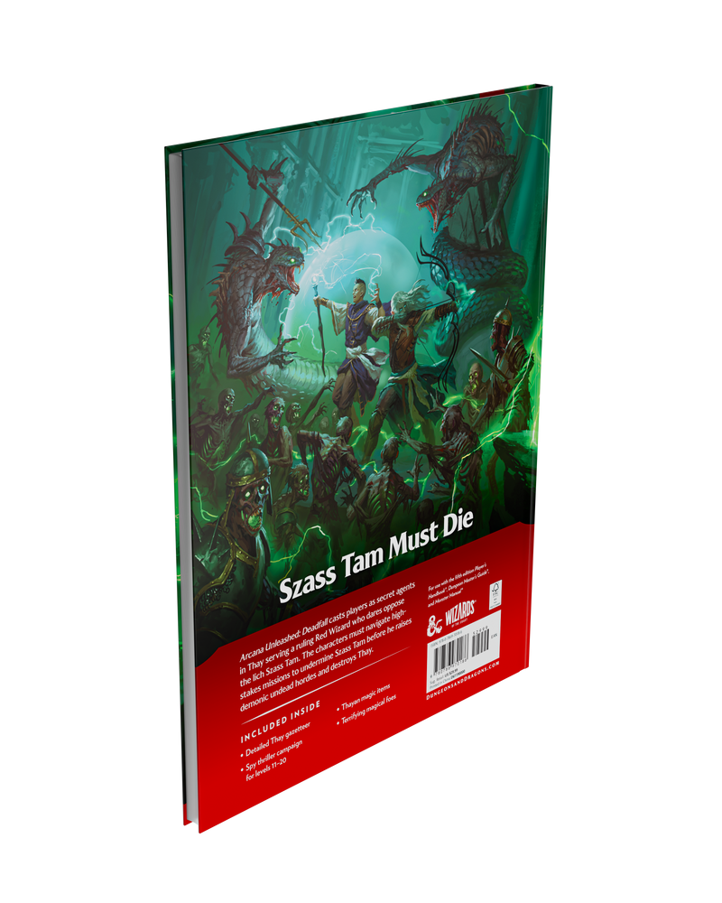D&D Arcana Unleashed Deadfall Hardcover