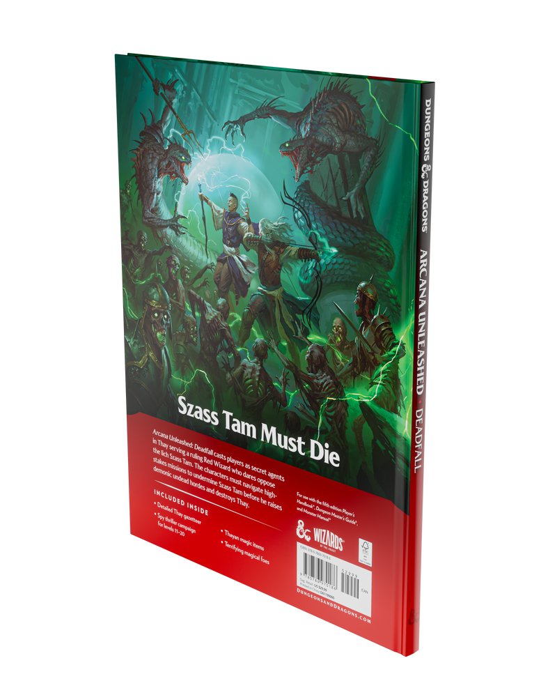 D&D Arcana Unleashed Deadfall Hardcover