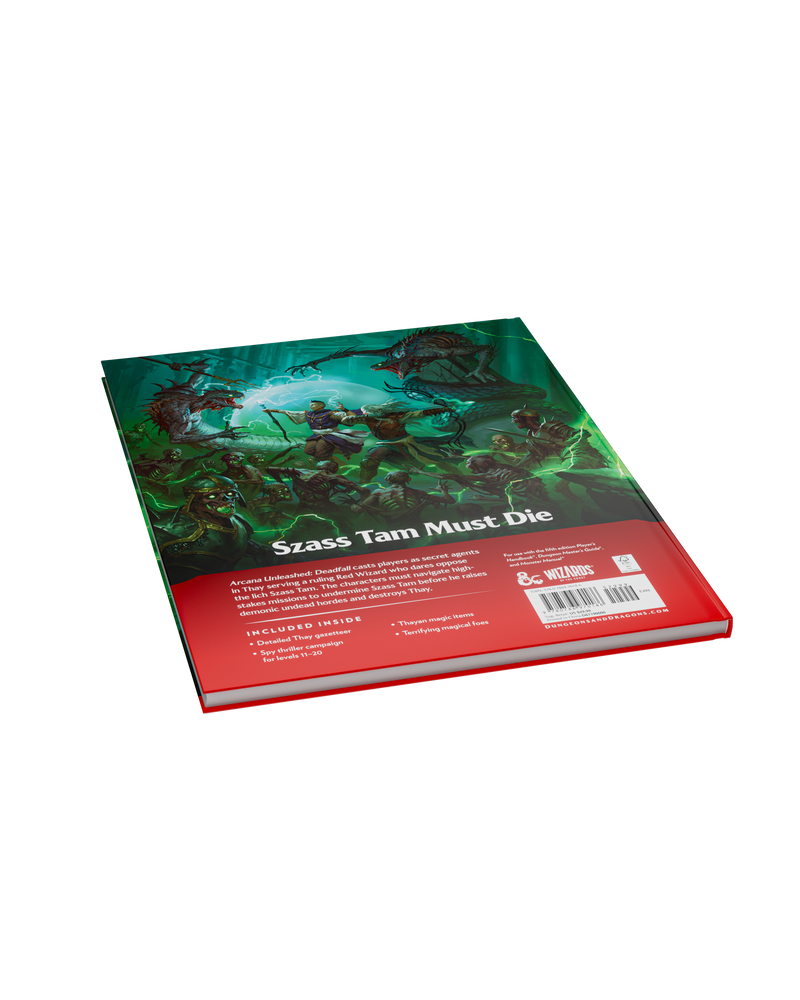 D&D Arcana Unleashed Deadfall Hardcover
