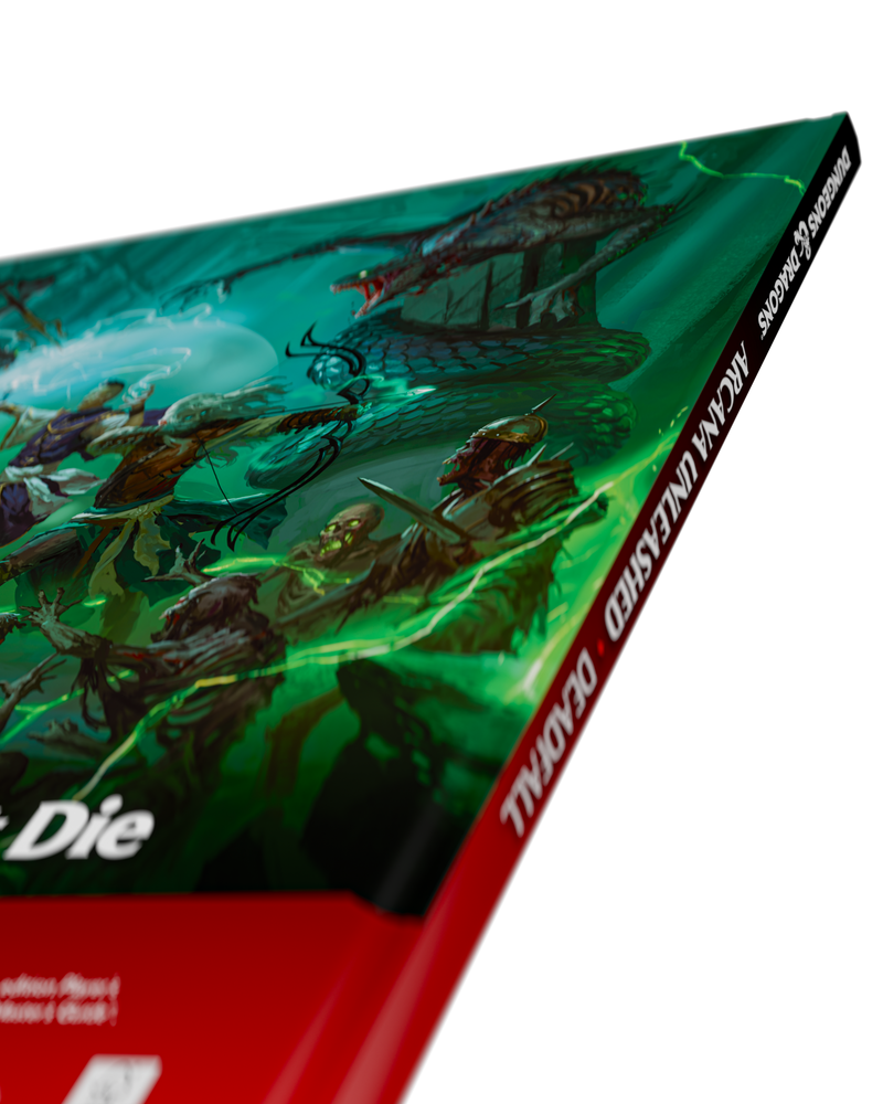 D&D Arcana Unleashed Deadfall Hardcover