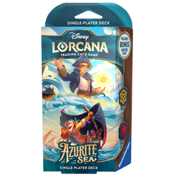 Disney Lorcana TCG Azurite Sea Starter Deck: Amber & Ruby