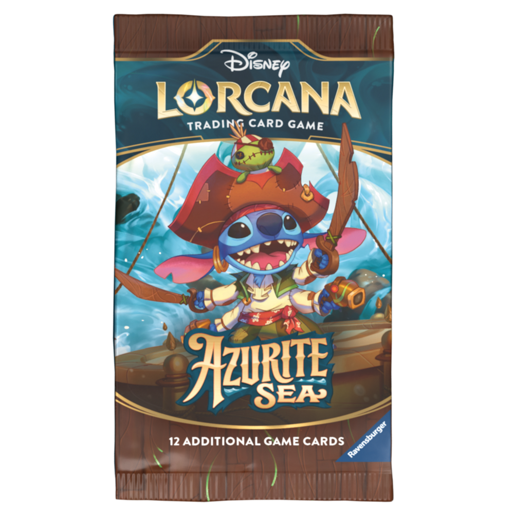 Disney Lorcana TCG Azurite Sea Booster Pack