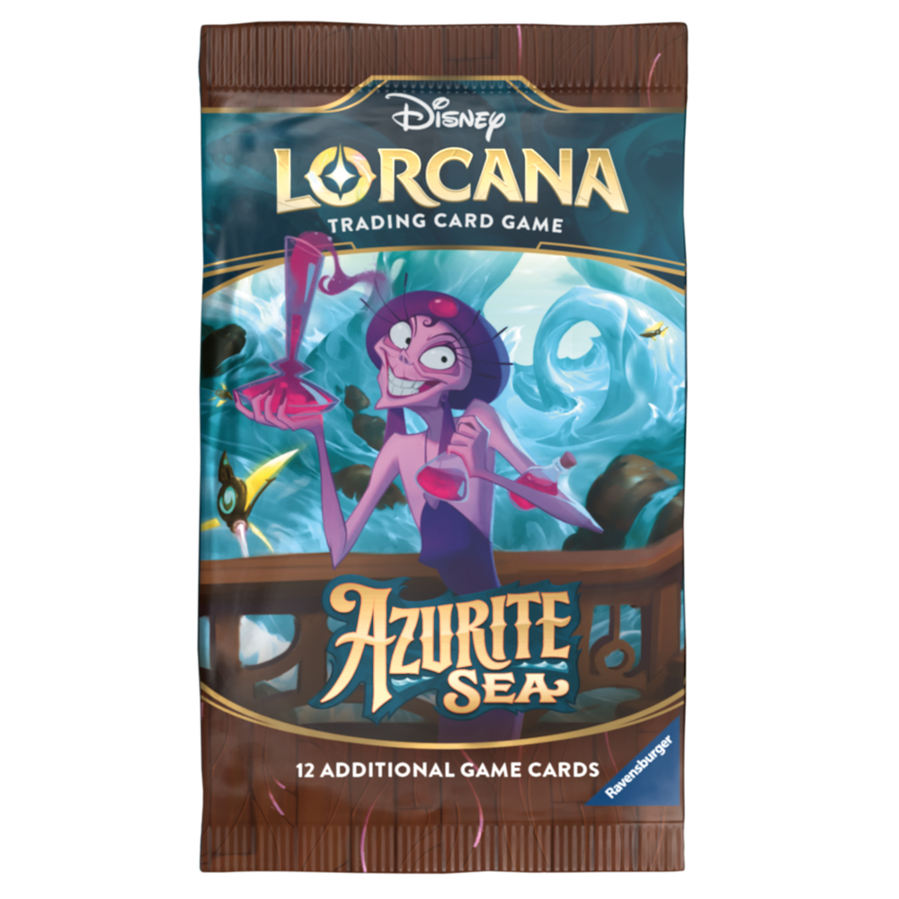 Disney Lorcana TCG Azurite Sea Booster Pack