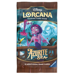 Disney Lorcana TCG Azurite Sea Booster Pack