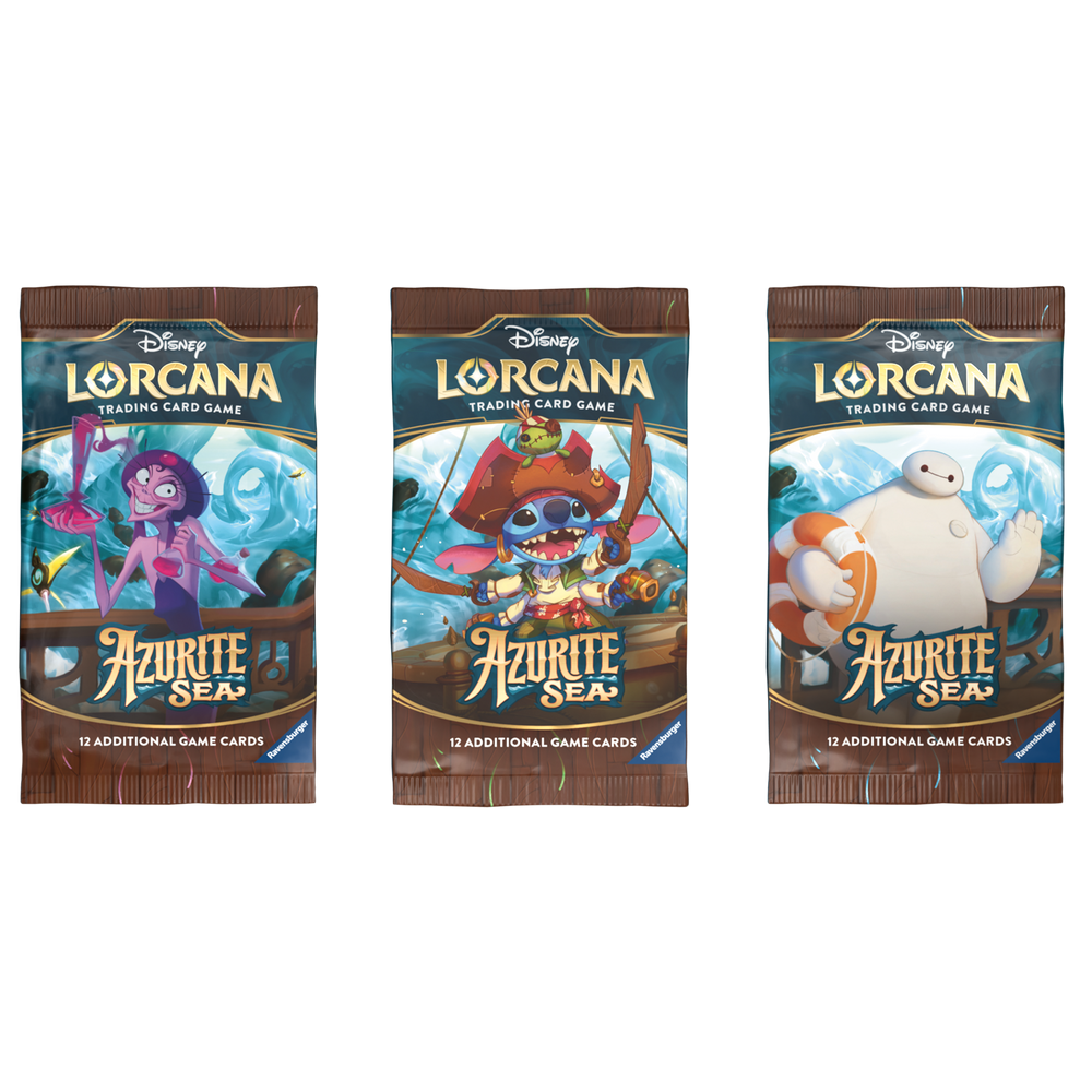 Disney Lorcana TCG Azurite Sea Booster Pack