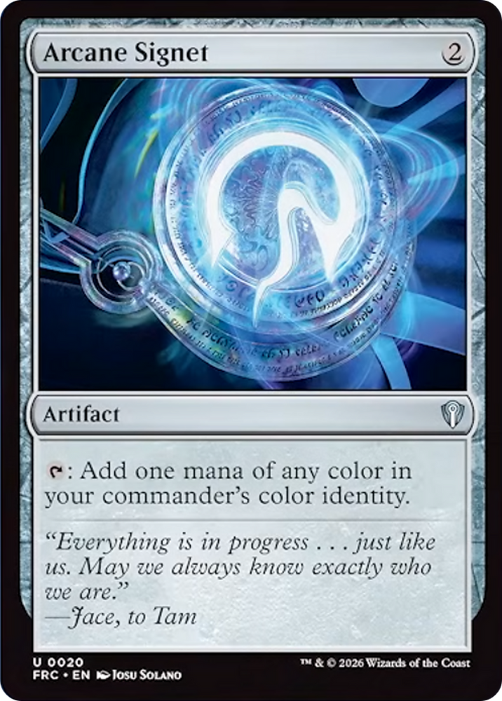 Arcane Signet [Reality Fracture Commander]