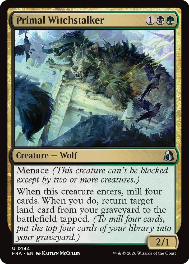 Primal Witchstalker [Reality Fracture]