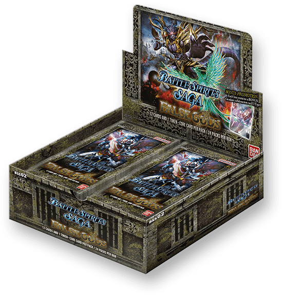 Battle Spirits Saga Card Game Set 02 False Gods Booster Box