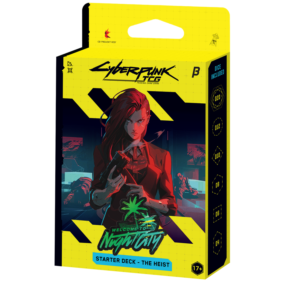 Cyberpunk TCG Starter Deck Beta: The Heist