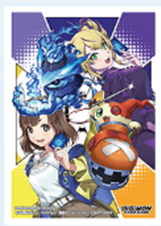 Digimon Card Game: Official Sleeves – 2025 v1 (Preorder)