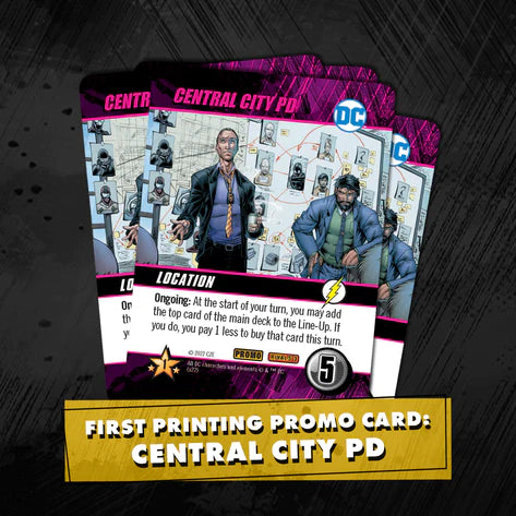 DC Deck-Building Game: The Flash vs Reverse Flash Kickstarter Edition