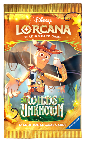 Disney Lorcana TCG Wilds Unknown Booster Pack