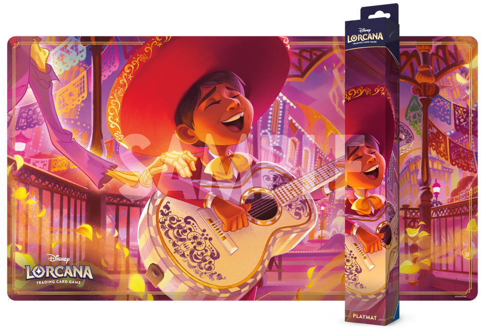 Disney Lorcana TCG Hyperia City Miguel Rivera Playmat
