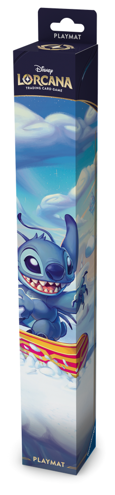 Disney Lorcana TCG Hyperia City Stitch & Angel Playmat