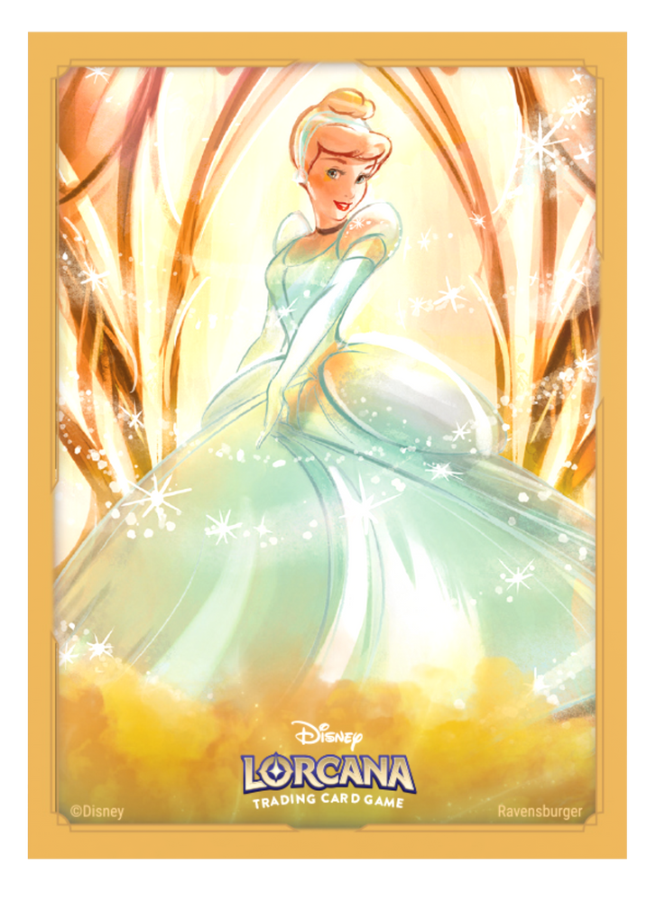 Disney Lorcana TCG Archazia’s Island Sleeves - Cinderella