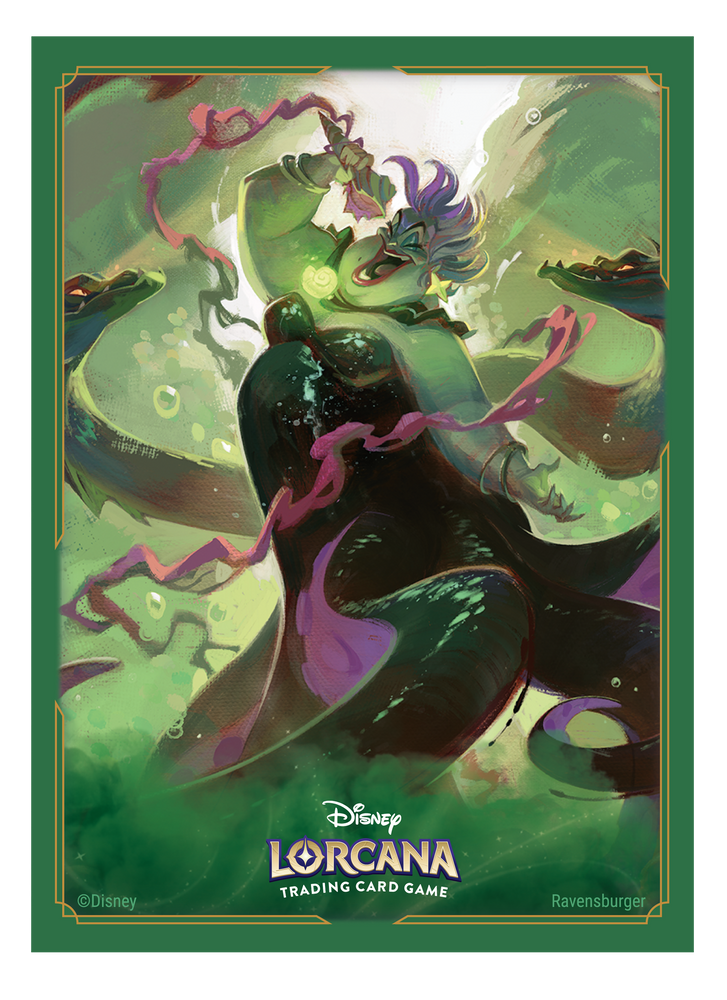 Disney Lorcana TCG Archazia’s Island Sleeves - Ursula