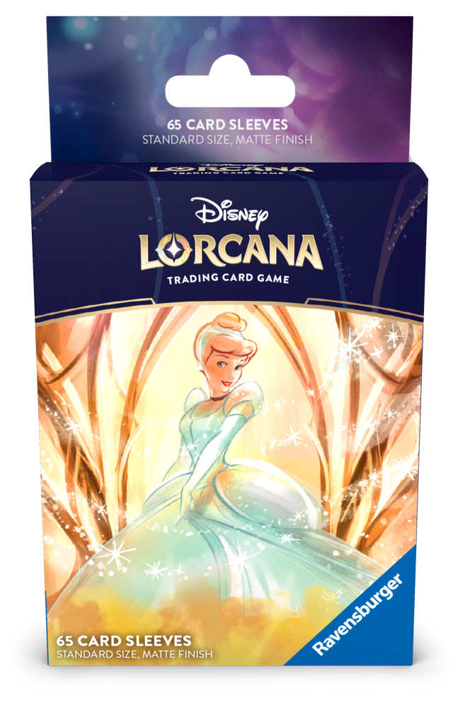 Disney Lorcana TCG Archazia’s Island Sleeves - Cinderella