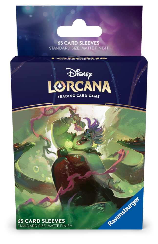 Disney Lorcana TCG Archazia’s Island Sleeves - Ursula