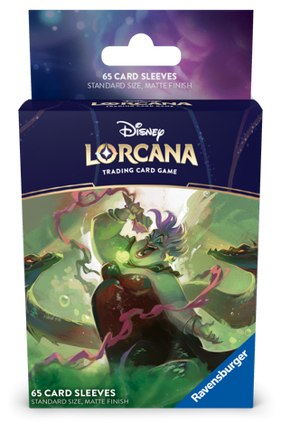 Disney Lorcana TCG Archazia’s Island Sleeves - Ursula