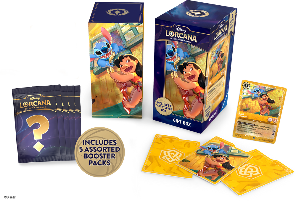 Disney Lorcana TCG Archazia’s Island Lilo Gift Box