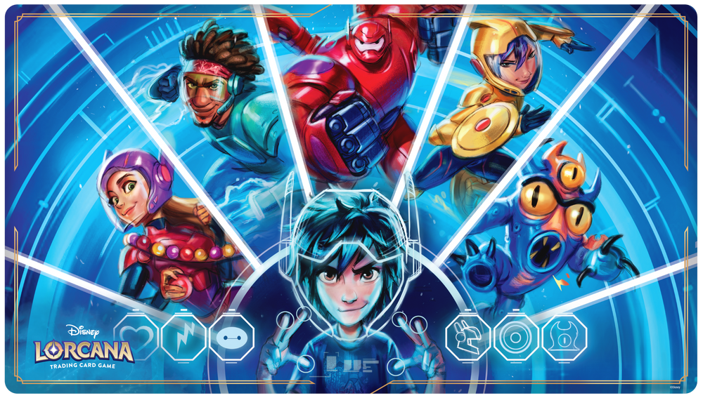 Disney Lorcana TCG: Archazia’s Island Playmat - Big Hero 6