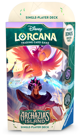 Disney Lorcana TCG Archazia’s Island Starter Deck Amethyst & Steel (Preorder)