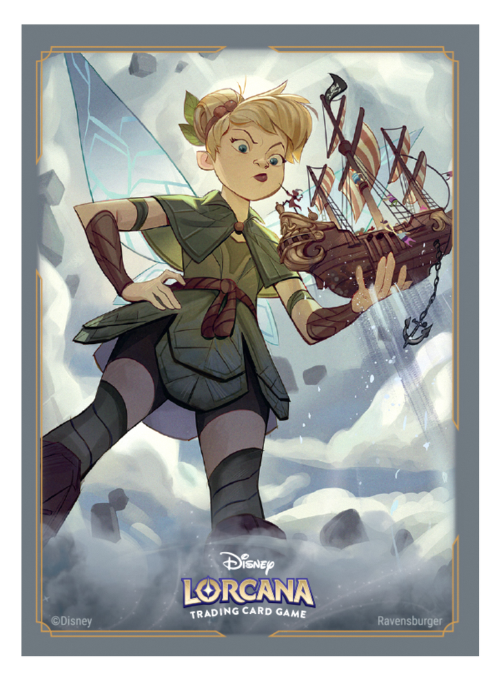 Disney Lorcana Reign of Jafar Sleeves: Tinkerbell