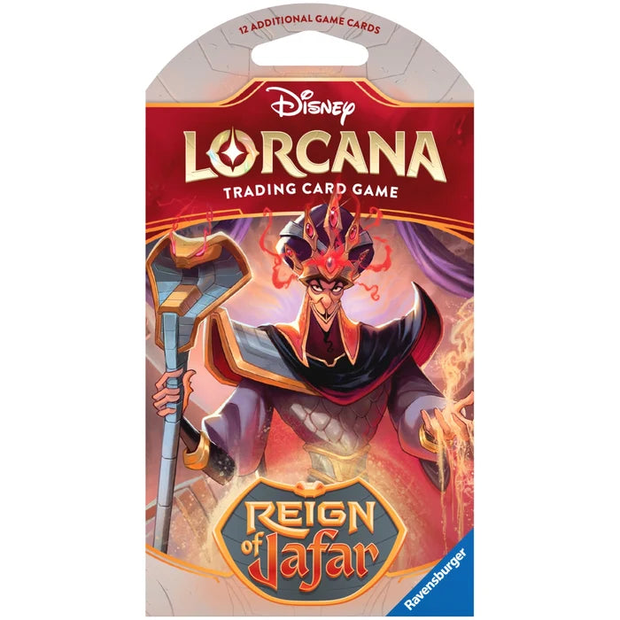Disney Lorcana TCG Reign of Jafar Sleeved Booster Pack