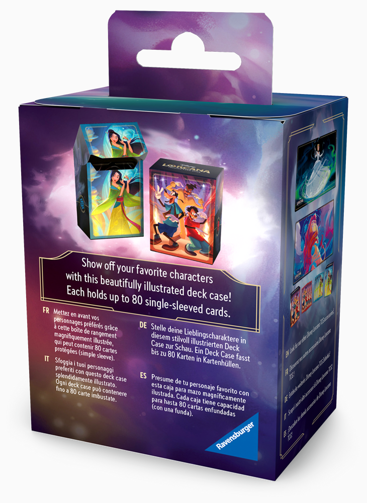 Disney Lorcana Fabled Mulan Deck Box