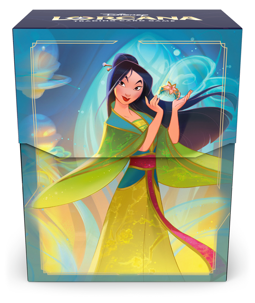 Disney Lorcana Fabled Mulan Deck Box