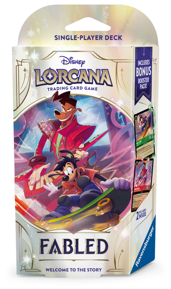 Disney Lorcana TCG Fabled Starter Deck Emerald & Ruby