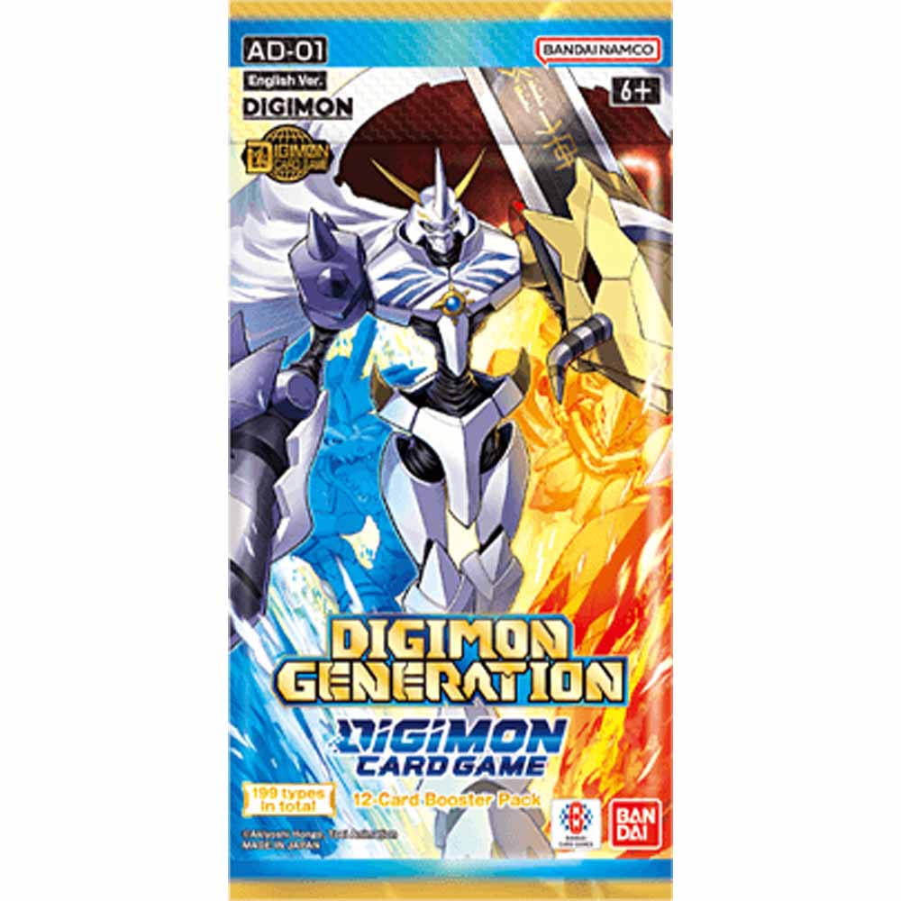 Digimon Card Game Digimon Generation Advanced Booster Pack [AD-01]