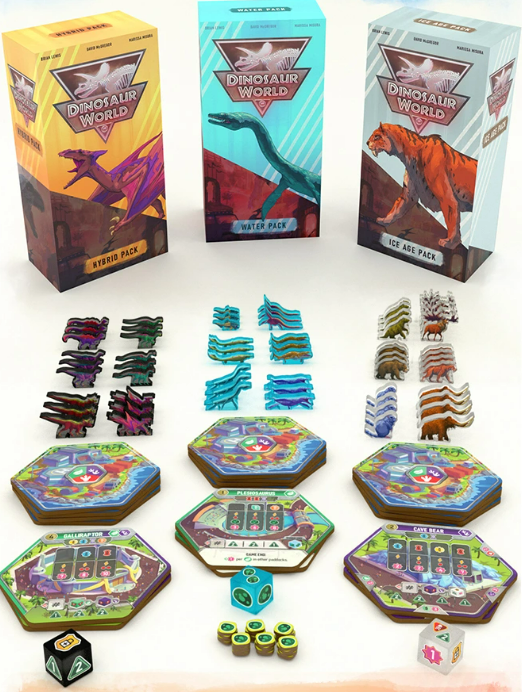 Dinosaur World Kickstarter Edition + Expansions (Ex Demo Copy)