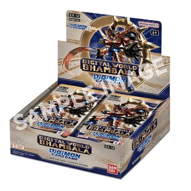 Digimon Card Game Digital World Shambala EX12 Booster Box