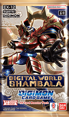 Digimon Card Game Digital World Shambala EX12 Booster Box