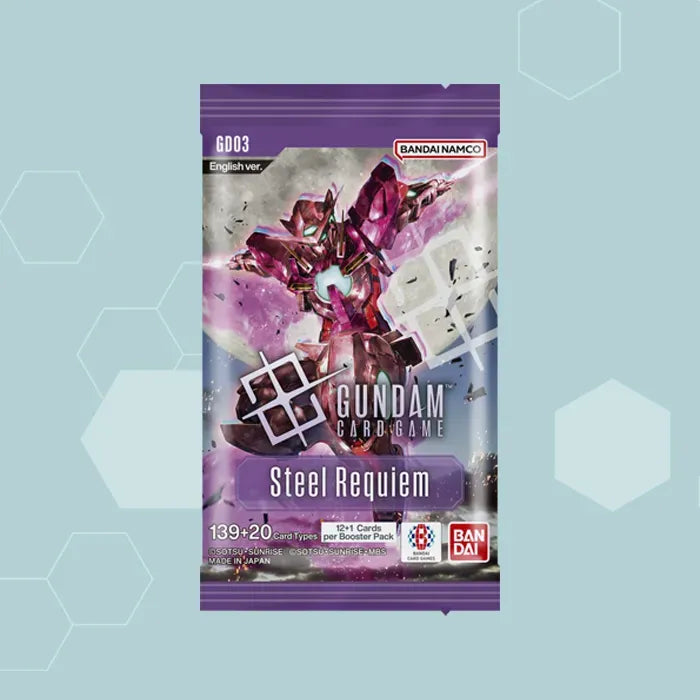 Gundam Card Game Steel Requiem GD03 Booster Box