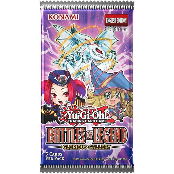 Yu-Gi-Oh Battles of Legend: Glorious Gallery Booster Pack