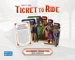 Ticket to Ride (Refresh) (Includes Legendary Characters Mini Expansion)