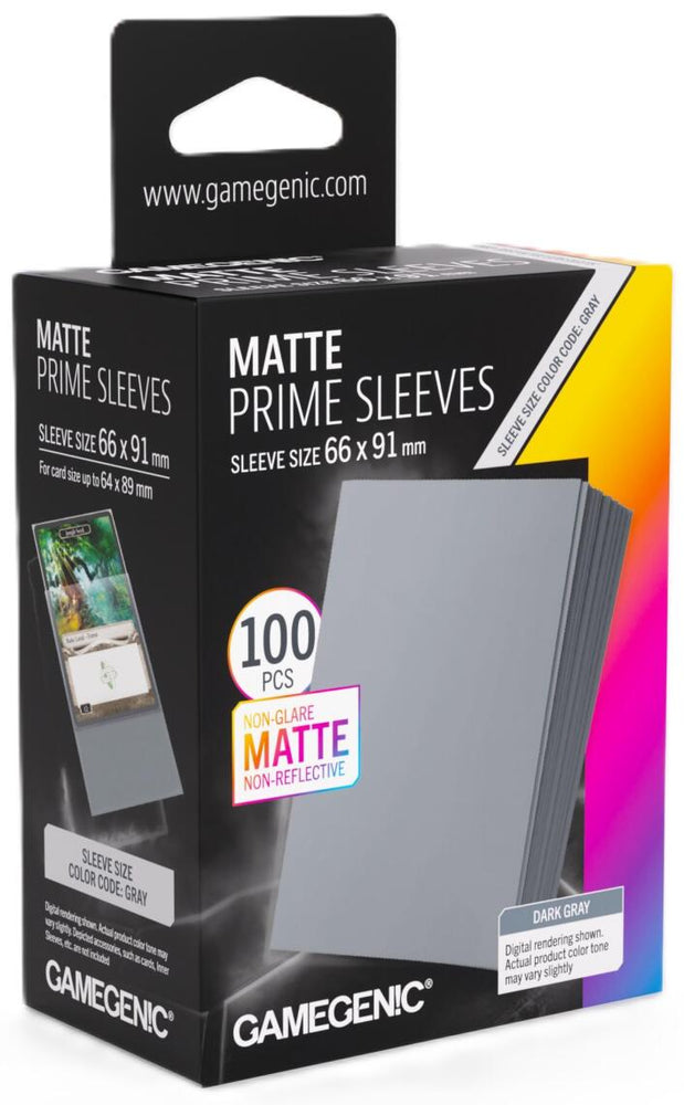 Gamegenic Standard Size Matte Prime Card Sleeves 100ct