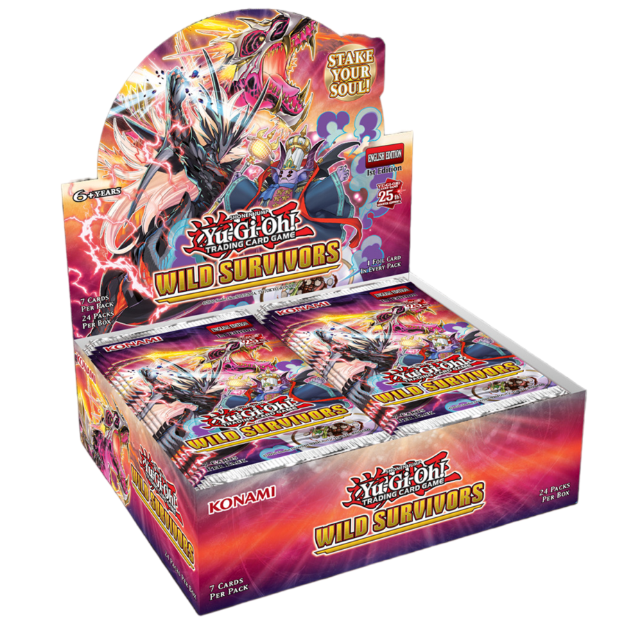 Yu-Gi-Oh Wild Survivors Booster Box