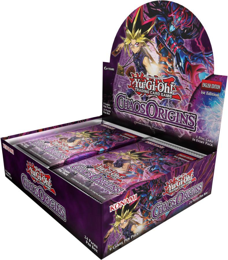 Yu-Gi-Oh Chaos Origins Booster Box (In-store Only) (Preorder)