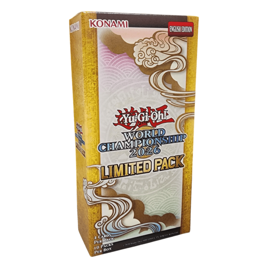 Yu-Gi-Oh 2026 Limited World Championship Pack Booster Box - Pack of 10 Boosters