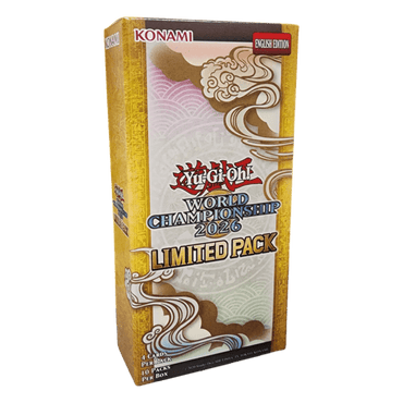 Yu-Gi-Oh 2026 Limited World Championship Pack Booster Box - Pack of 10 Boosters