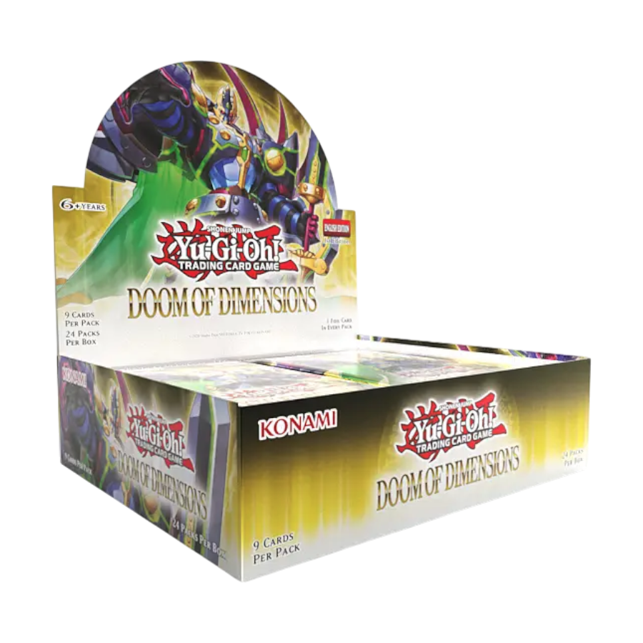 Yu-Gi-Oh Doom of Dimensions Booster Box