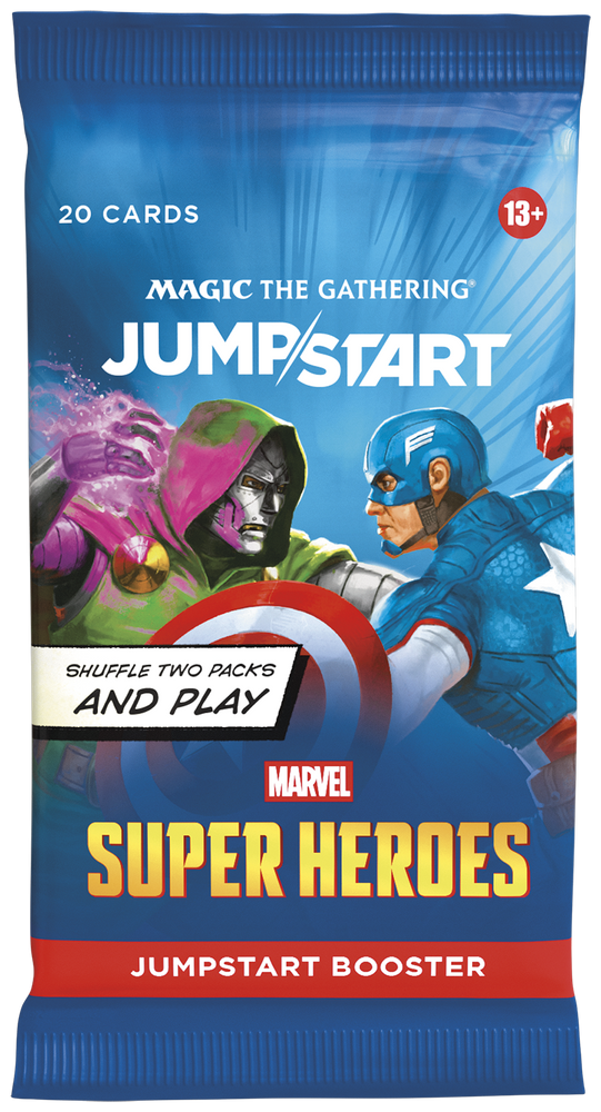 Magic Marvel Super Heroes Jumpstart Booster Pack (Preorder)