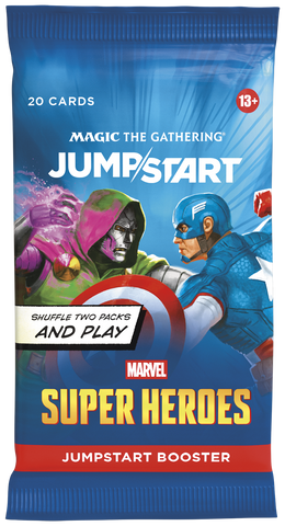 Magic Marvel Super Heroes Jumpstart Booster Pack (Preorder)
