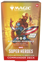 Magic Marvel Super Heroes Collector Commander Deck