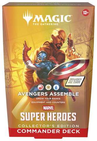 Magic Marvel Super Heroes Collector Commander Deck